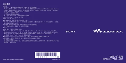 sony 索尼NWZ-A828